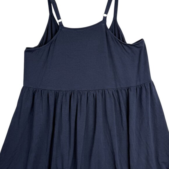 Torrid Women's Super Soft Stretch Crisscross Flowy Navy Knit Top Size 1 US 1X - Picture 4 of 7